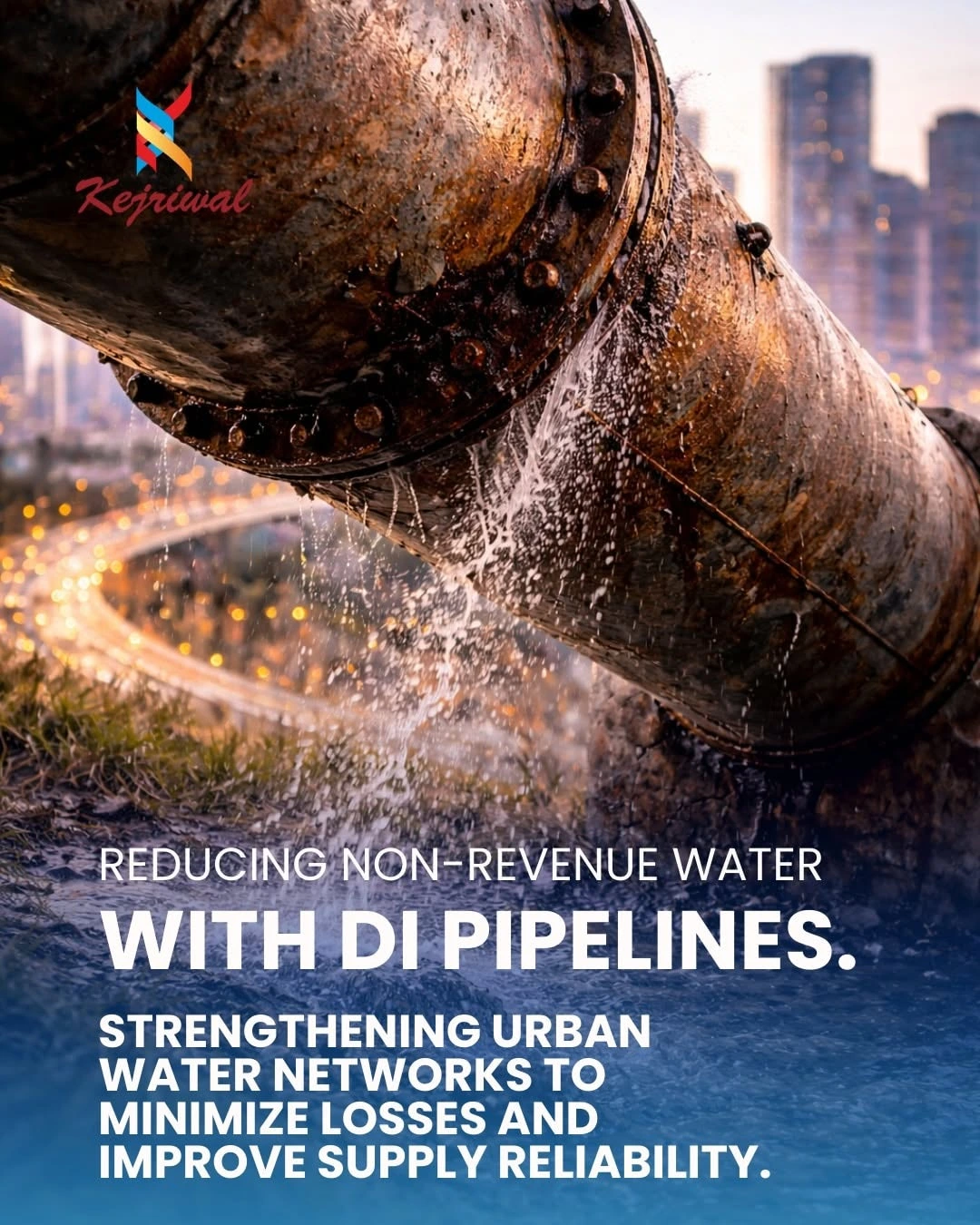 Reducing Non-Revenue Water with Ductile Iron Pipes